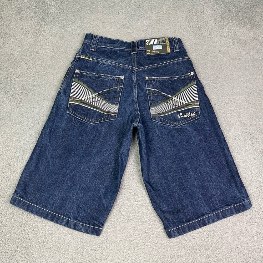 Vintage y2k South Pole baggy jean shorts‎